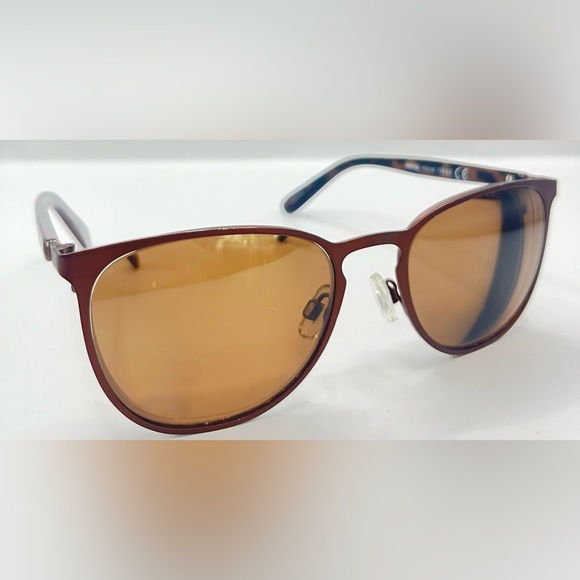 Invu 155-C2 Bronze Oval Sunglasses Frames Only - Picture 1 of 8